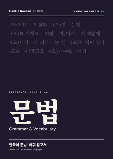 Korean Grammar & Vocabulary Reference cover